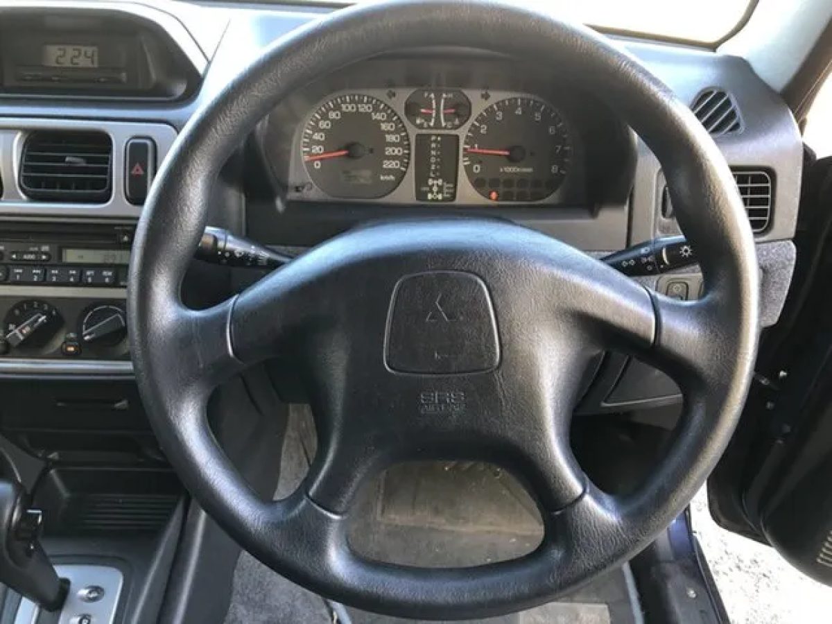 2001 Mitsubishi Pajero IO QA MY2002 ZR Blue 4 Speed Automatic Wagon
