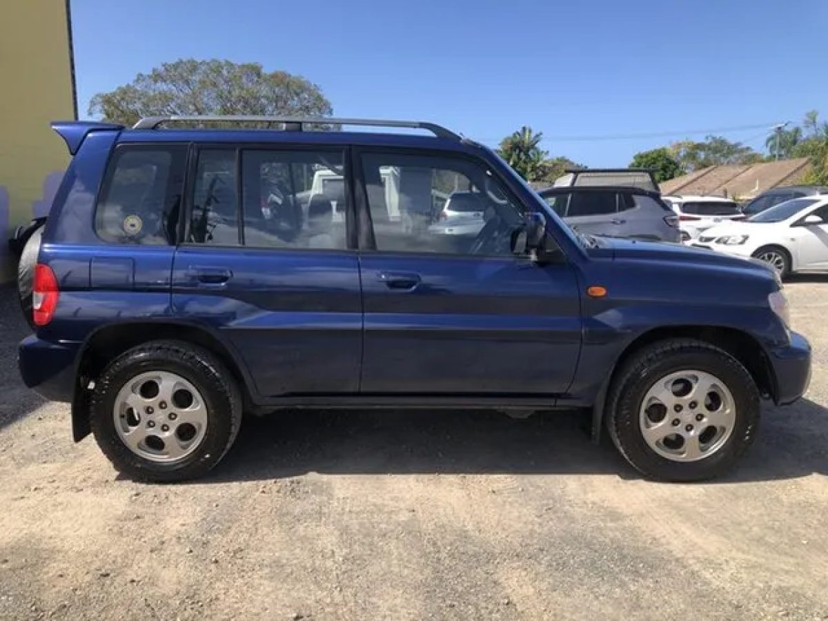 2001 Mitsubishi Pajero IO QA MY2002 ZR Blue 4 Speed Automatic Wagon