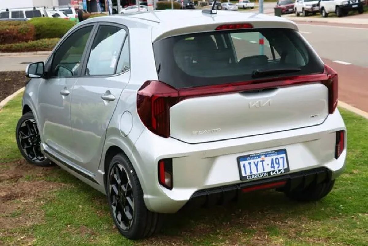 2026 Kia Picanto JA PE2 MY26 GT-Line Sparkling Silver 4 Speed Automatic Hatchback