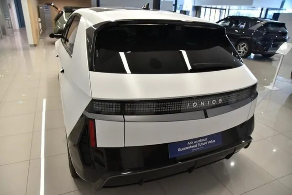 2024 Hyundai Ioniq 5 Ne.v5 MY25 EPIQ 2WD N Line Atlas White Matte 1 Speed Reduction Gear Wagon