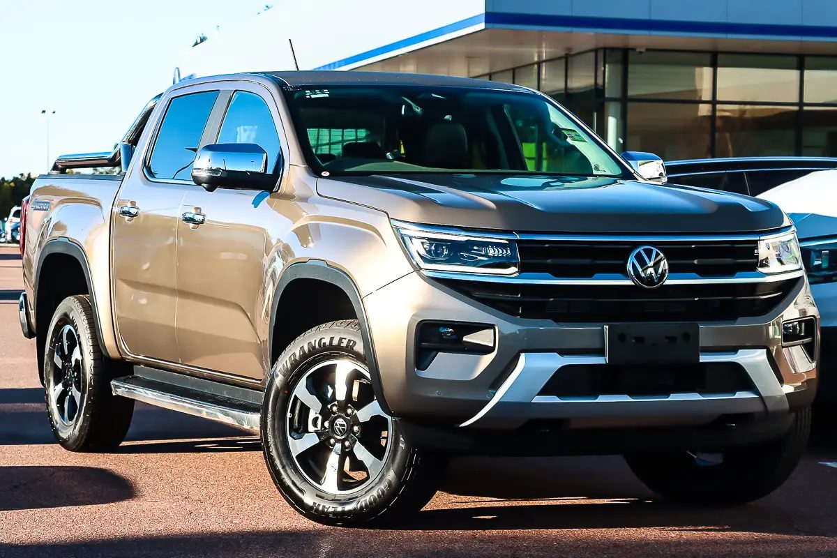 2025 Volkswagen Amarok NF MY25 TDI500 4MOT Style Beige Metallic 10 Speed Automatic Utility