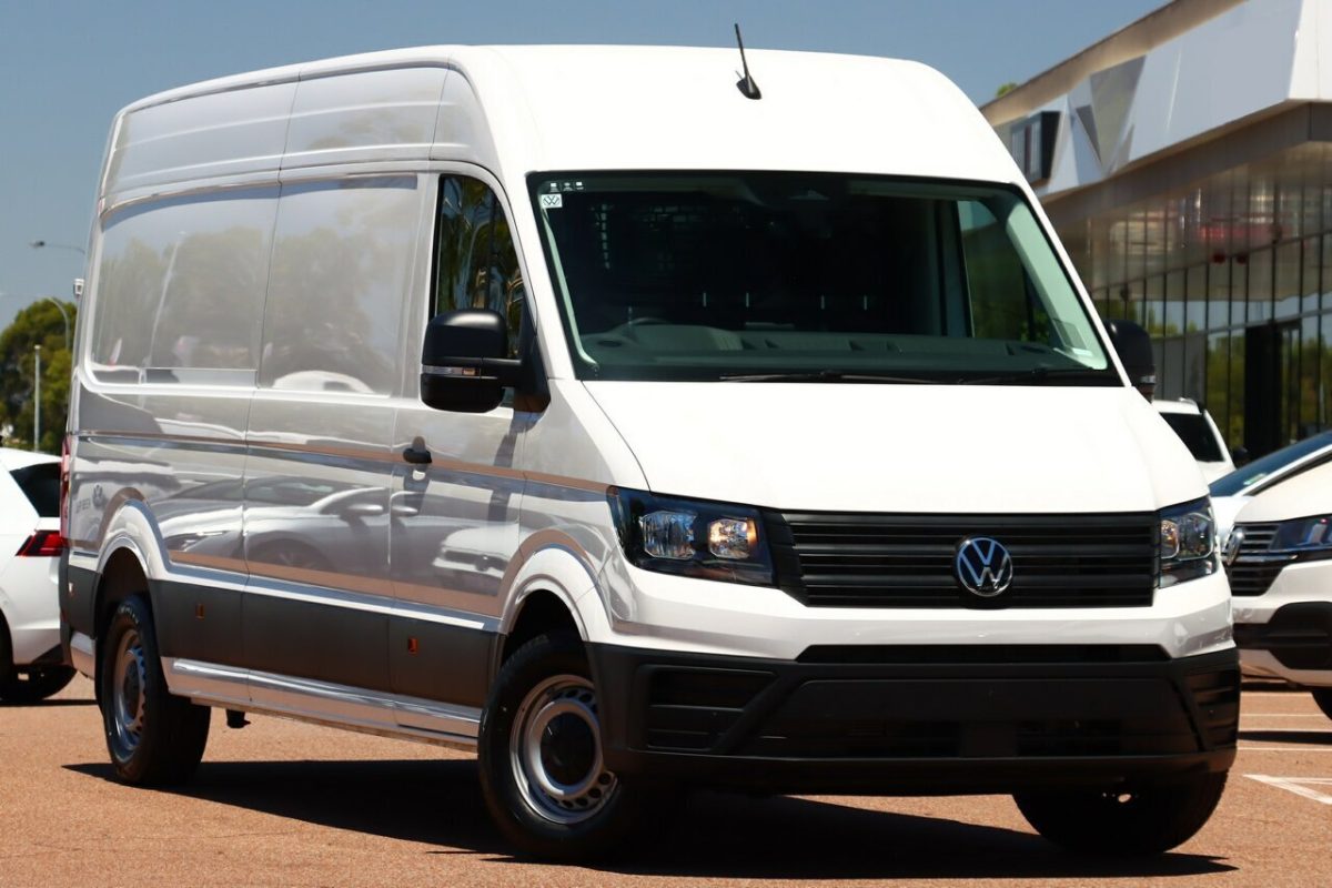 2025 Volkswagen Crafter SY1 MY25 35 High Roof LWB 4MOTION TDI410 Candy White 8 Speed Automatic Van