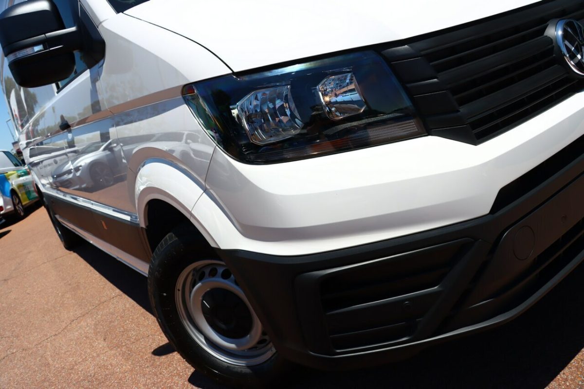 2025 Volkswagen Crafter SY1 MY25 35 High Roof LWB 4MOTION TDI410 Candy White 8 Speed Automatic Van