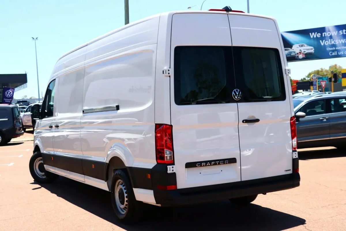 2025 Volkswagen Crafter SY1 MY25 35 High Roof LWB 4MOTION TDI410 Candy White 8 Speed Automatic Van