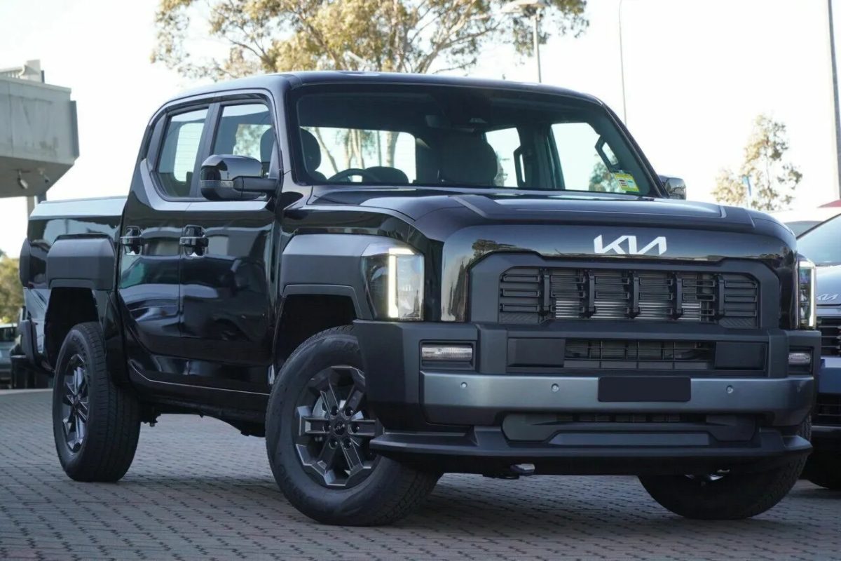 2025 Kia Tasman TK MY26 SX Pick-up Double Cab 4X4 Aurora Black 8 Speed Sports Automatic Utility
