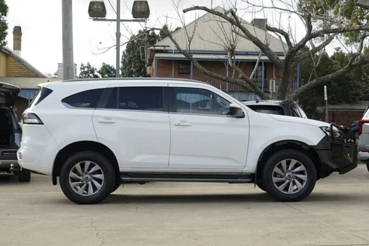 2022 Isuzu MU-X RJ MY22 LS-T Rev-Tronic White 6 Speed Sports Automatic Wagon