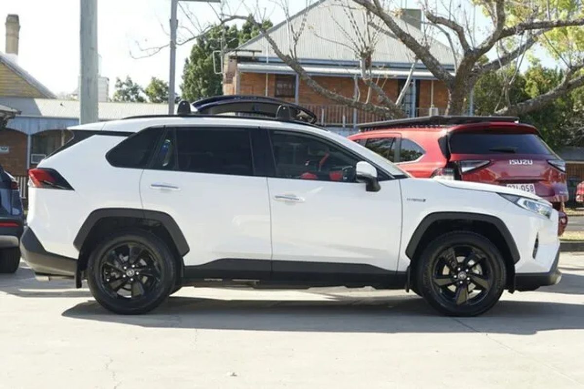 2019 Toyota RAV4 Axah52R Cruiser 2WD White 6 Speed Constant Variable Wagon