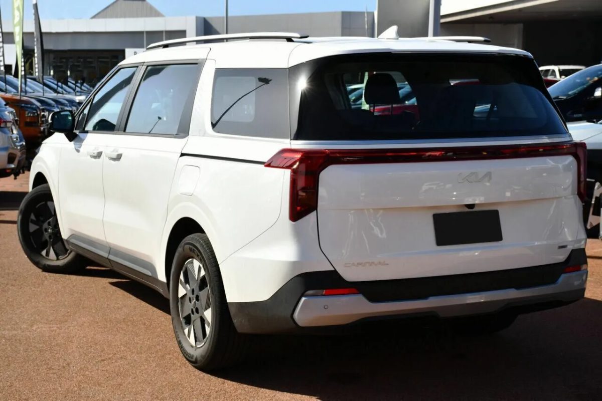 2026 Kia Carnival KA4 PE MY27 S HEV Snow White Pearl 6 Speed Sports Automatic Wagon Hybrid