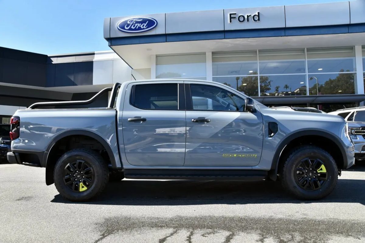 2026 Ford Ranger PY 2026.50MY Wolftrak Pick-up Double Cab FullTime 4WD DR Grey 10 Speed