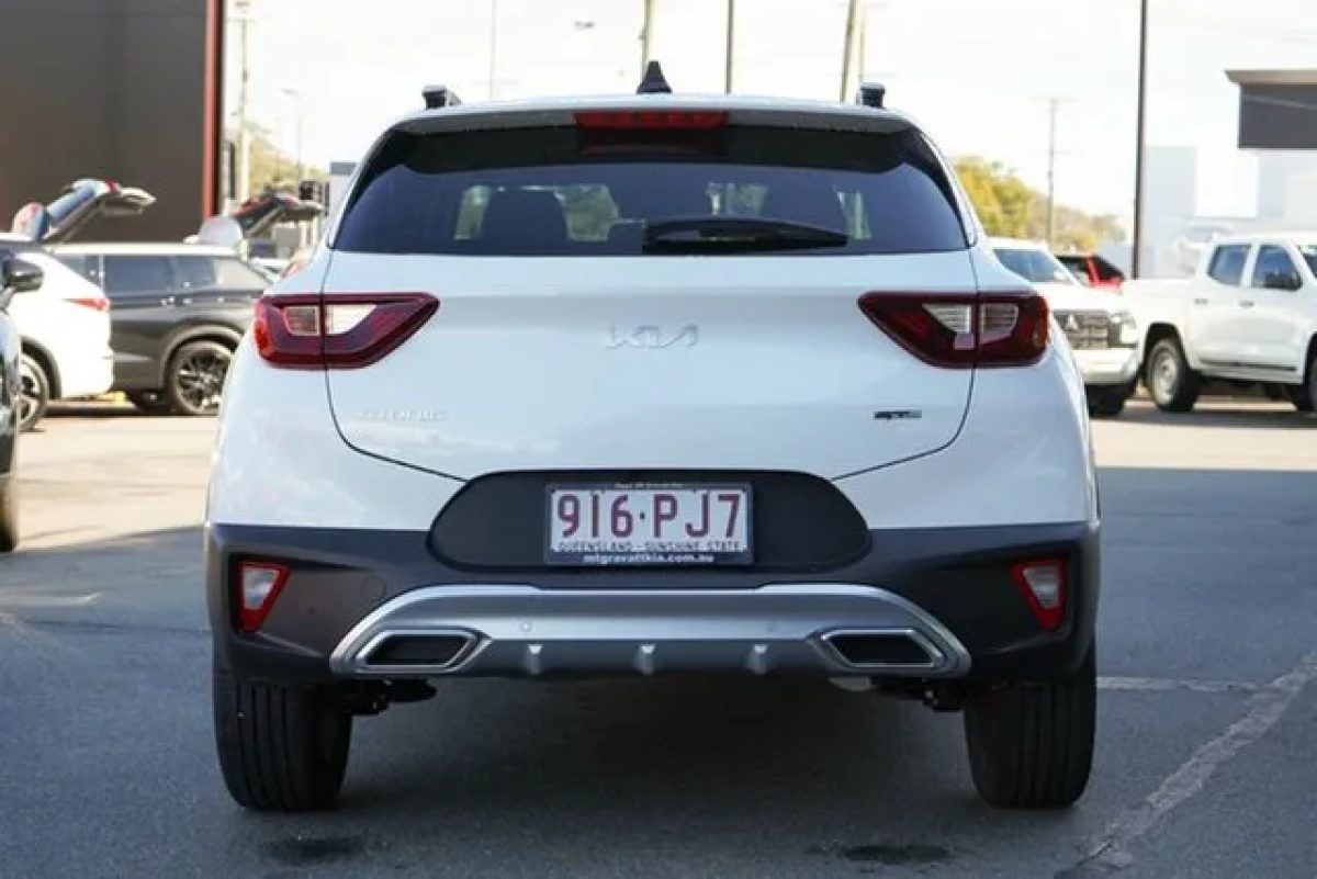 2025 Kia Stonic YB MY25 GT-Line DCT FWD Snow White Pearl 7 Speed Sports Automatic Dual Clutch Wagon
