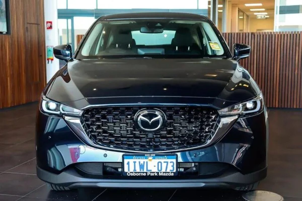 2025 Mazda CX-5 KF2WLA G25 SKYACTIV-Drive FWD Maxx Sport Deep Crystal Blue 6 Speed Sports Automatic