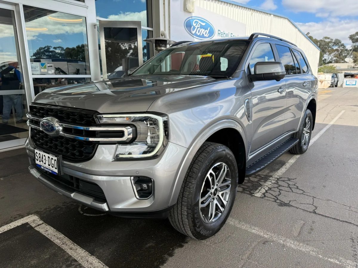 2025 Ford Everest UB 2025.50MY Trend FullTime 4WD DR Silver 10 Speed Sports Automatic SUV