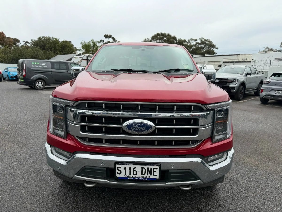 2023 Ford F150 2023MY Lariat Pickup Crew Cab LWB FullTime 4WD DR Lucid Red 10 Speed Automatic
