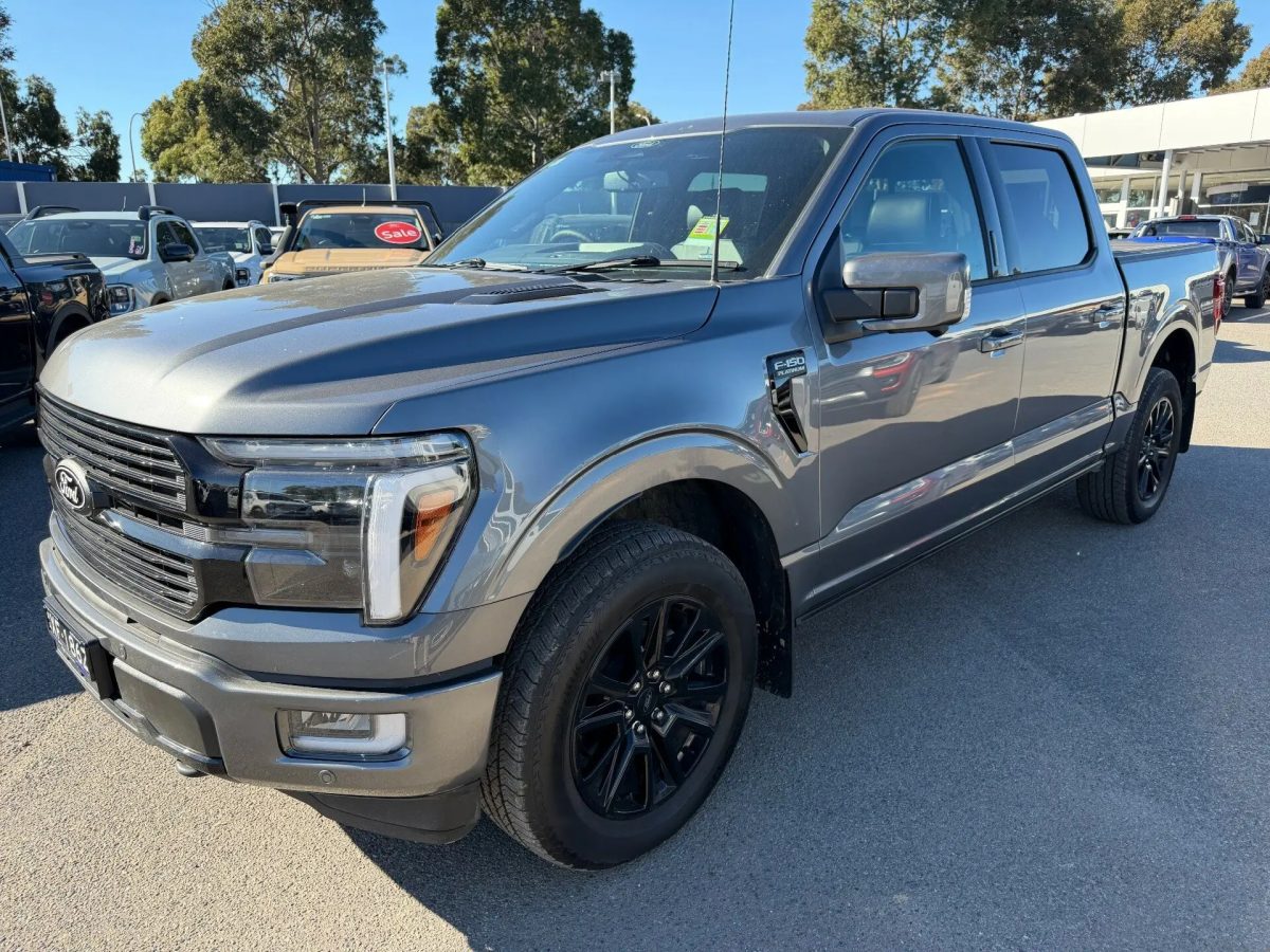 2024 Ford F150 2024MY Platinum Pickup Crew Cab SWB FullTime 4WD DR Grey 10 Speed Automatic Utility