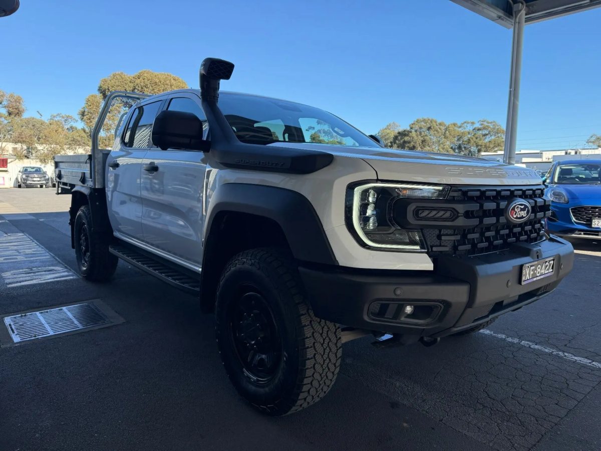 2026 Ford Ranger Super Duty PY 2026.00MY Double Cab FullTime 4WD DR Arctic White 10 Speed