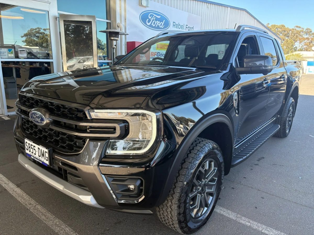 2026 Ford Ranger PY 2026.00MY Wildtrak FullTime 4WD DR Black 10 Speed Sports Automatic Dual Cab