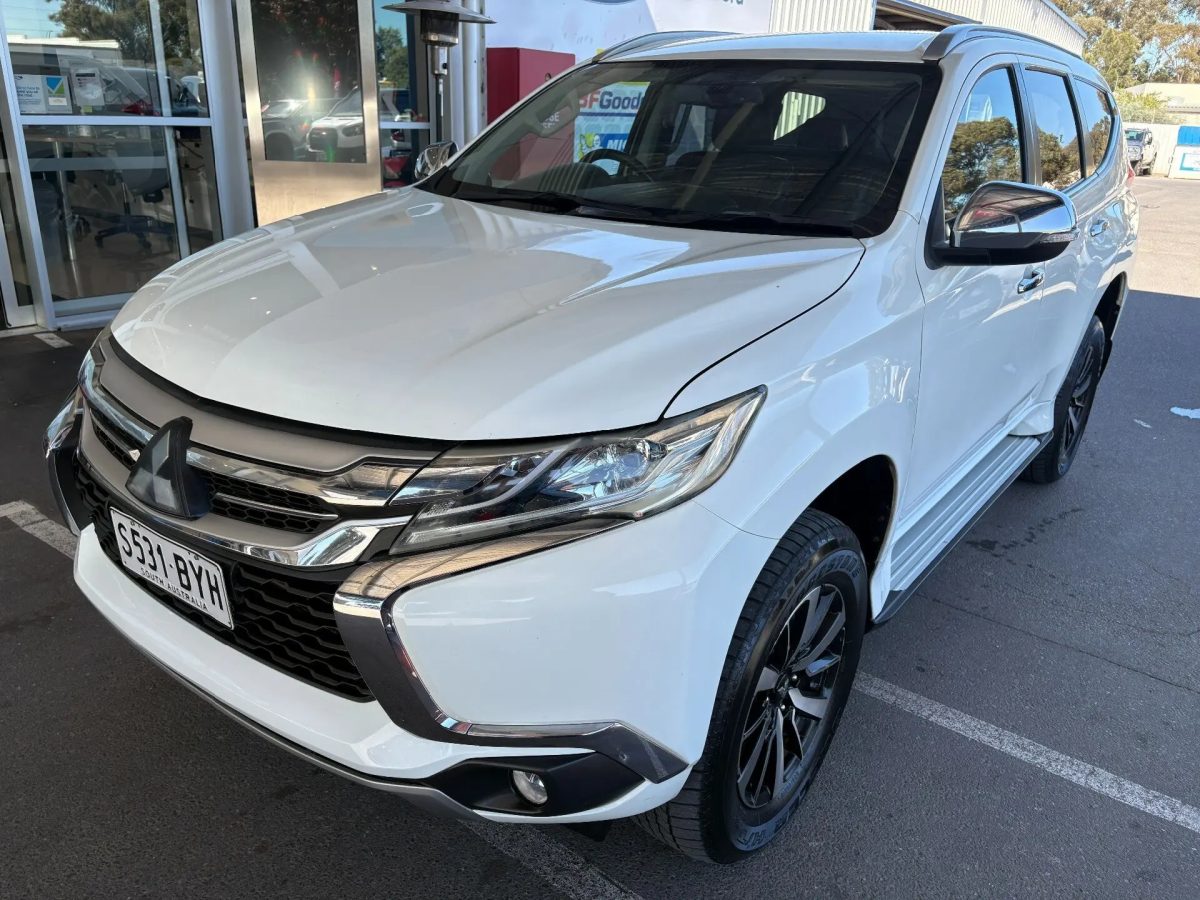 2018 Mitsubishi Pajero Sport QE MY18 GLS White 8 Speed Sports Automatic Wagon