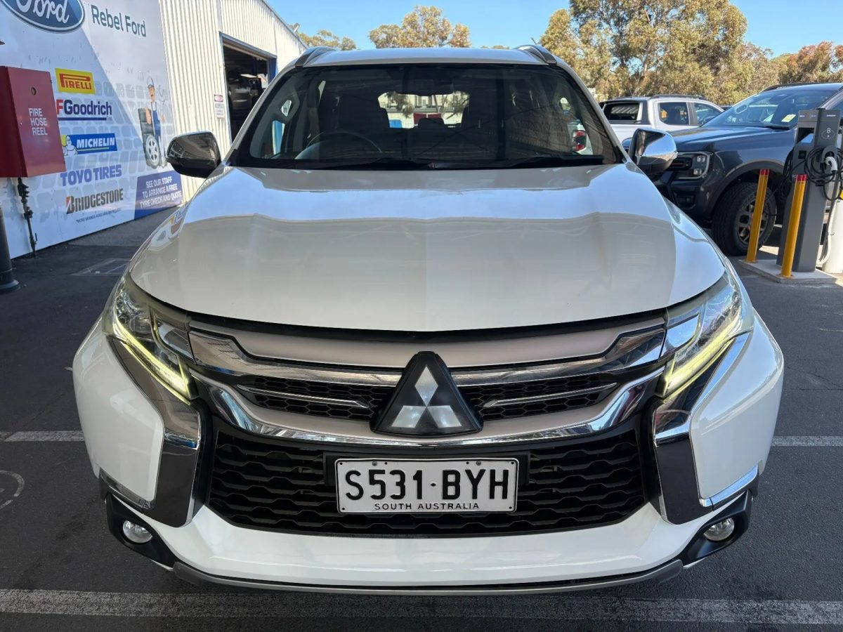 2018 Mitsubishi Pajero Sport QE MY18 GLS White 8 Speed Sports Automatic Wagon