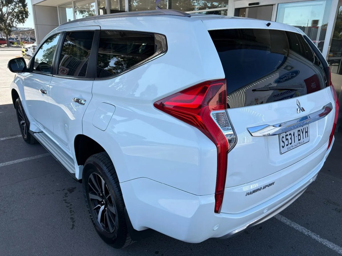 2018 Mitsubishi Pajero Sport QE MY18 GLS White 8 Speed Sports Automatic Wagon
