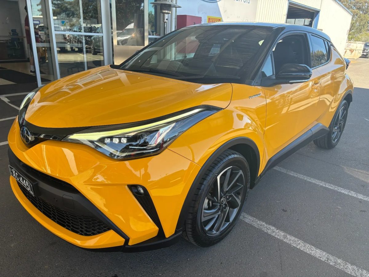 2022 Toyota C-HR NGX50R Koba S-CVT AWD Yellow 7 Speed Constant Variable Wagon
