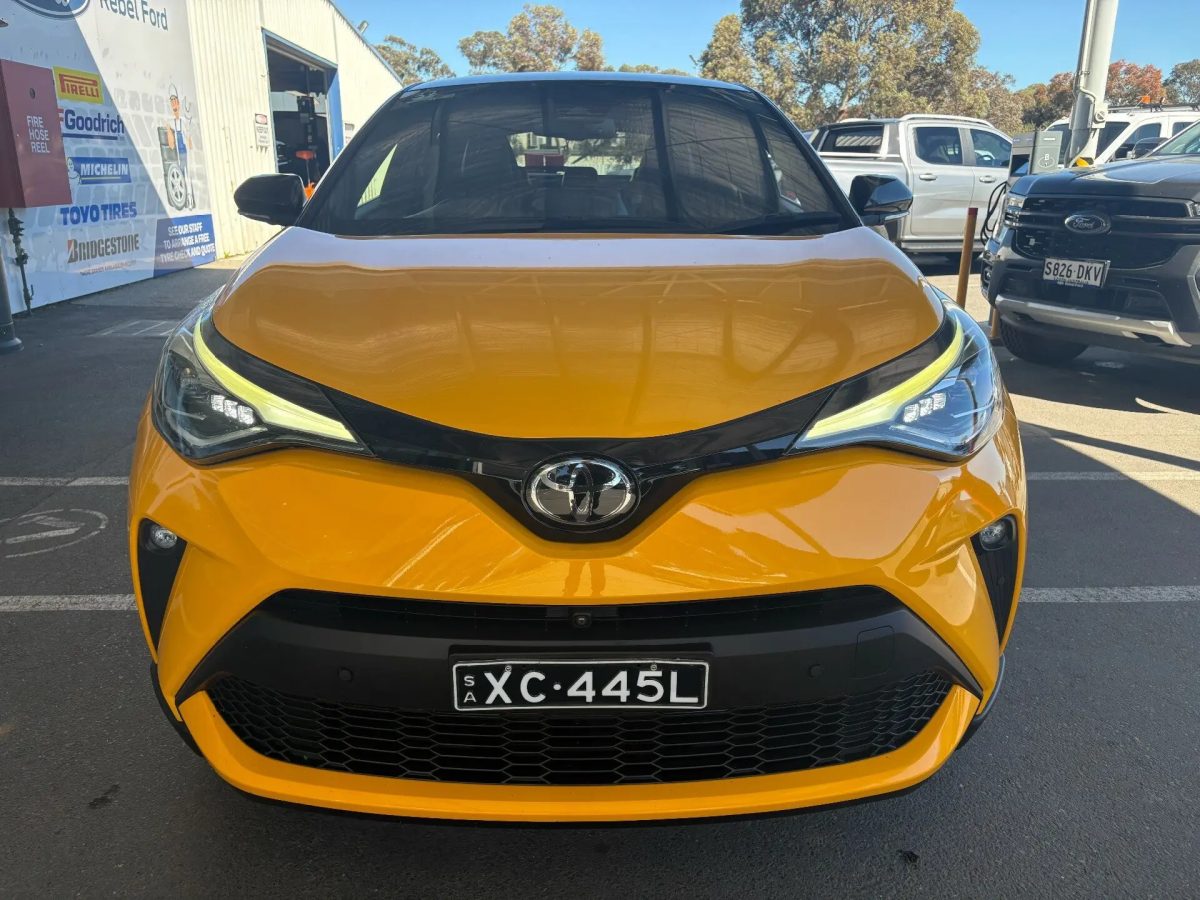 2022 Toyota C-HR NGX50R Koba S-CVT AWD Yellow 7 Speed Constant Variable Wagon