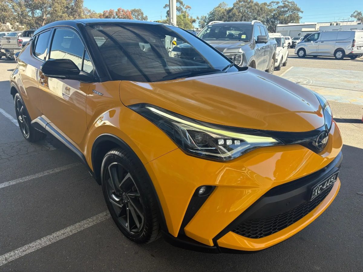 2022 Toyota C-HR NGX50R Koba S-CVT AWD Yellow 7 Speed Constant Variable Wagon