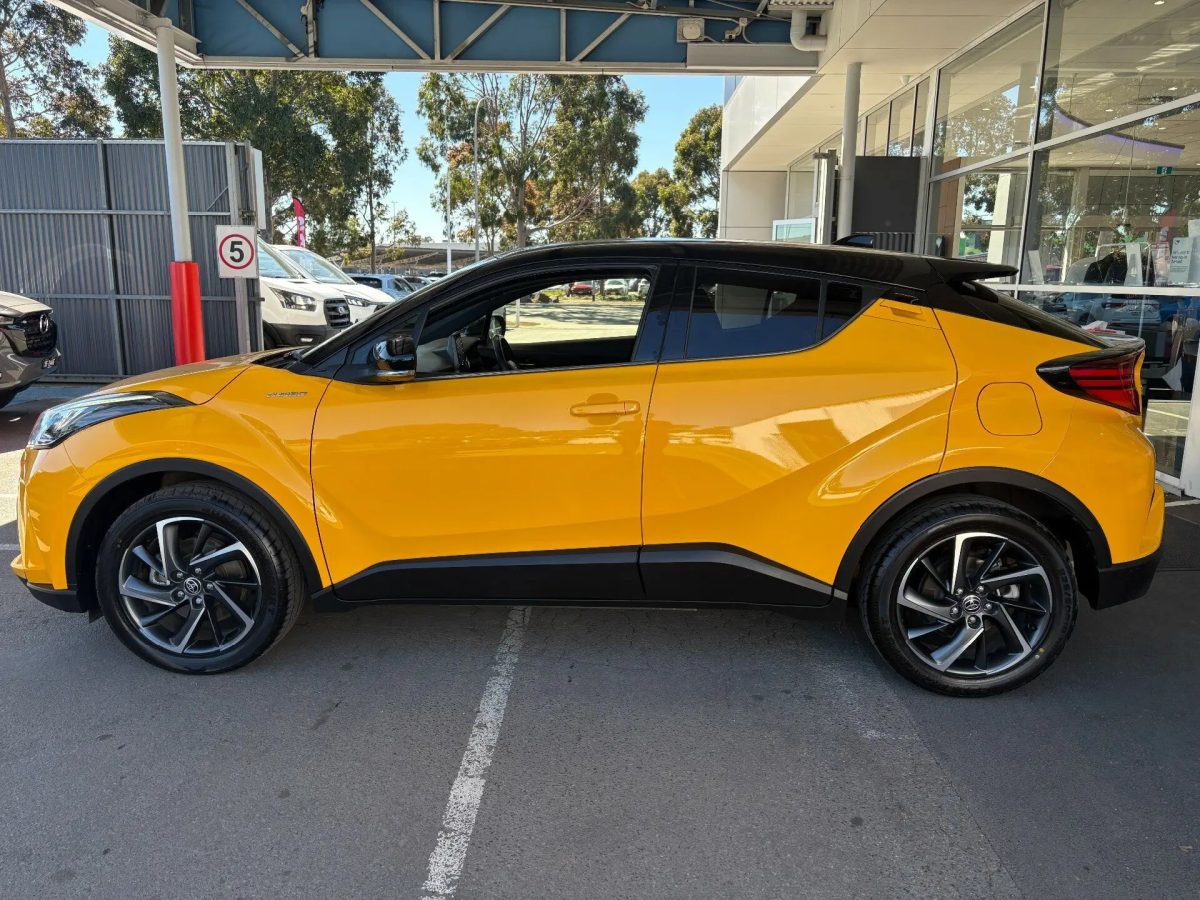 2022 Toyota C-HR NGX50R Koba S-CVT AWD Yellow 7 Speed Constant Variable Wagon