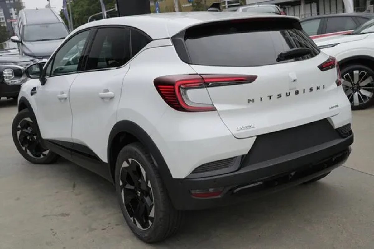 2025 Mitsubishi ASX XE 25MY Aspire DCT Crystal White 7 Speed Sports Automatic Dual Clutch Wagon
