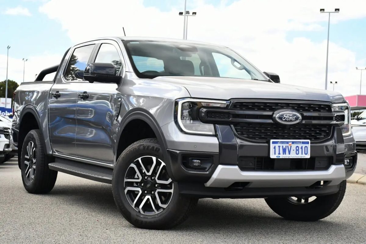 2025 Ford Ranger PY 2025.25MY Sport Aluminium 10 Speed Sports Automatic Dual Cab