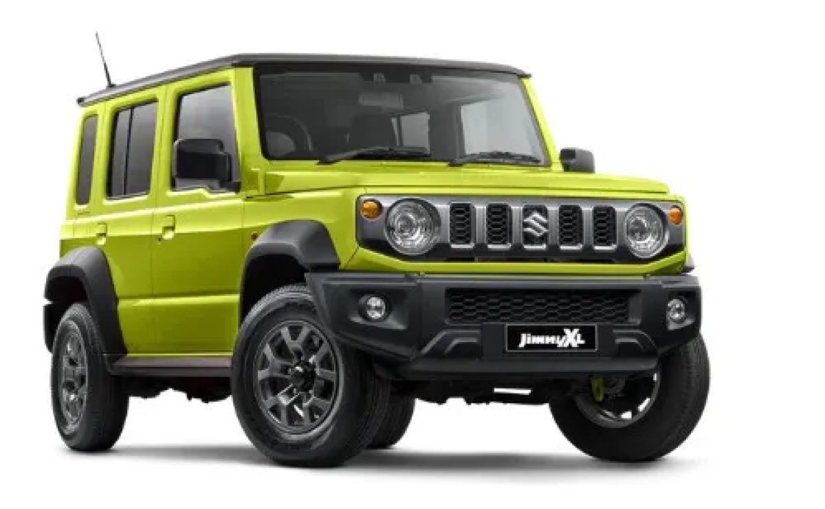 2026 Suzuki Jimny JC74 XL Kinetic Yellow & Bluish Black 4 Speed Automatic Wagon
