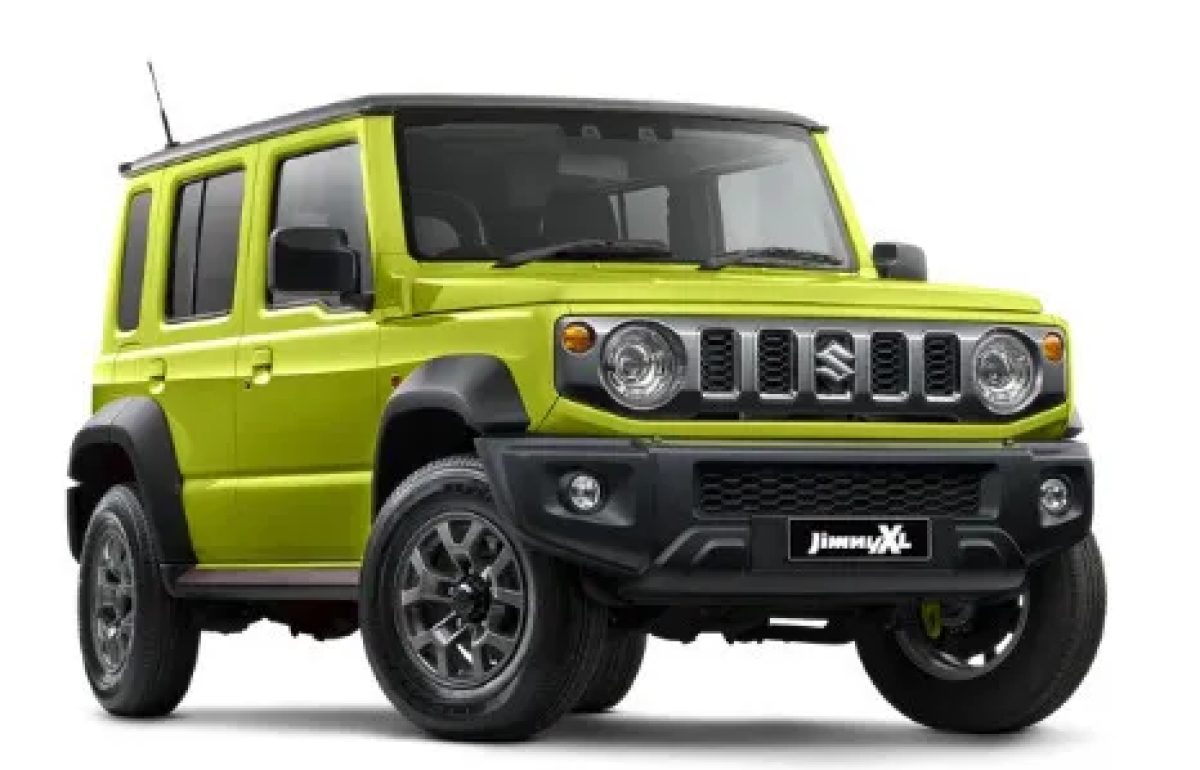 2026 Suzuki Jimny JC74 XL Kinetic Yellow & Bluish Black 4 Speed Automatic Wagon