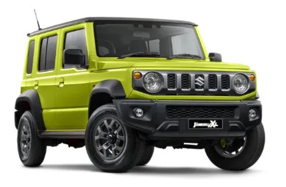 2026 Suzuki Jimny JC74 XL Kinetic Yellow & Bluish Black 4 Speed Automatic Wagon