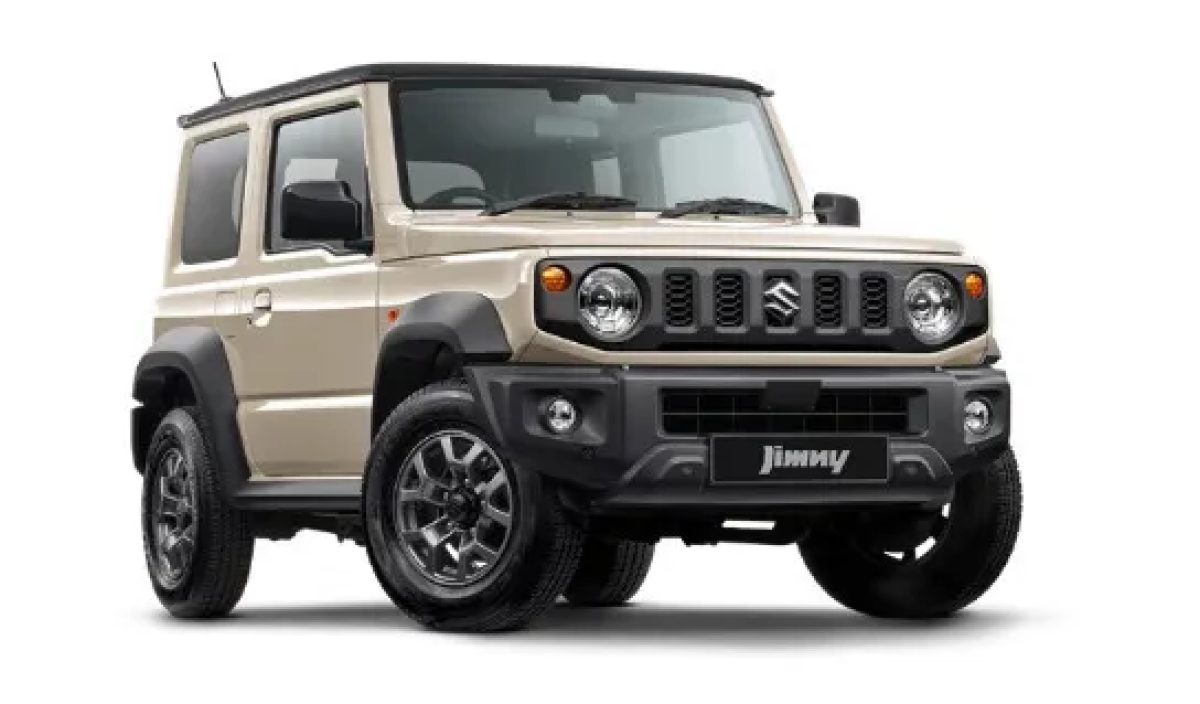 2026 Suzuki Jimny JB74 Chiffon Ivory-Bluish Black 4 Speed Automatic Hardtop