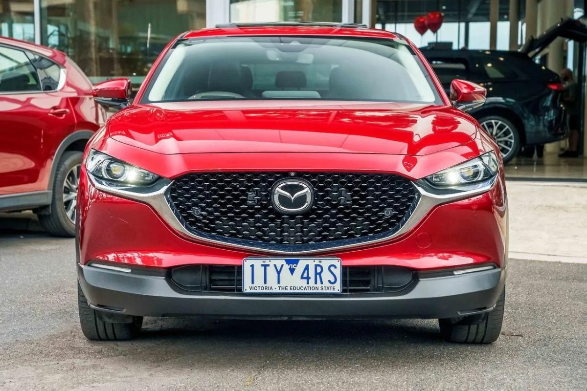 2021 Mazda CX-30 DM2WLA G25 SKYACTIV-Drive Astina Soul Red Crystal 6 Speed Sports Automatic Wagon