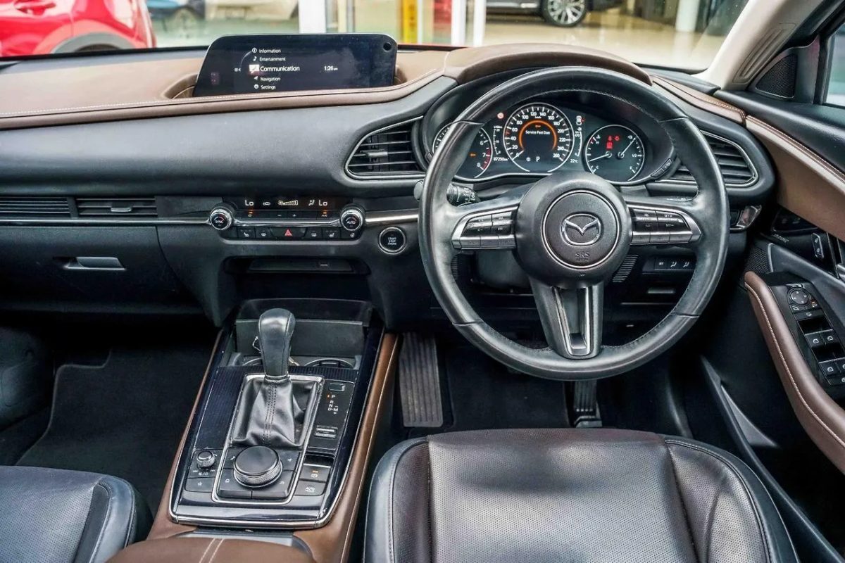 2021 Mazda CX-30 DM2WLA G25 SKYACTIV-Drive Astina Soul Red Crystal 6 Speed Sports Automatic Wagon