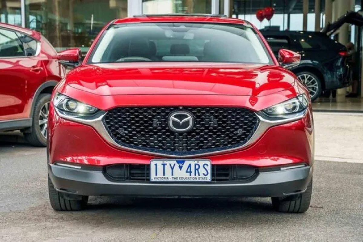 2021 Mazda CX-30 DM2WLA G25 SKYACTIV-Drive Astina Soul Red Crystal 6 Speed Sports Automatic Wagon