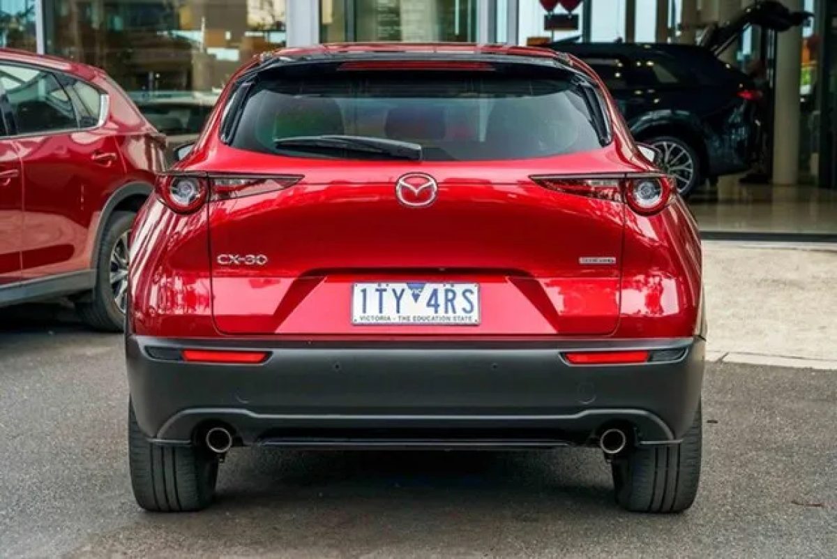 2021 Mazda CX-30 DM2WLA G25 SKYACTIV-Drive Astina Soul Red Crystal 6 Speed Sports Automatic Wagon