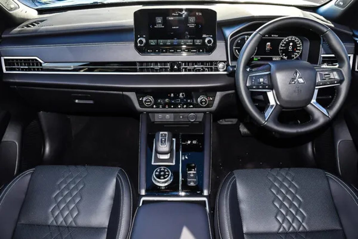 2025 Mitsubishi Outlander ZM MY24 Phev GSR (awd) Graphite Grey 1 Speed Automatic Wagon
