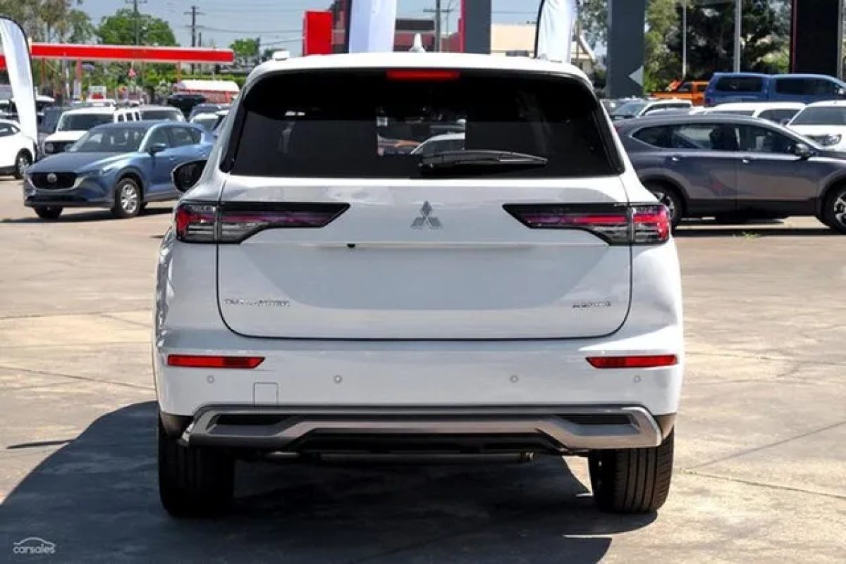 2025 Mitsubishi Outlander ZM MY25 Aspire 2WD White Diamond 8 Speed Constant Variable Wagon