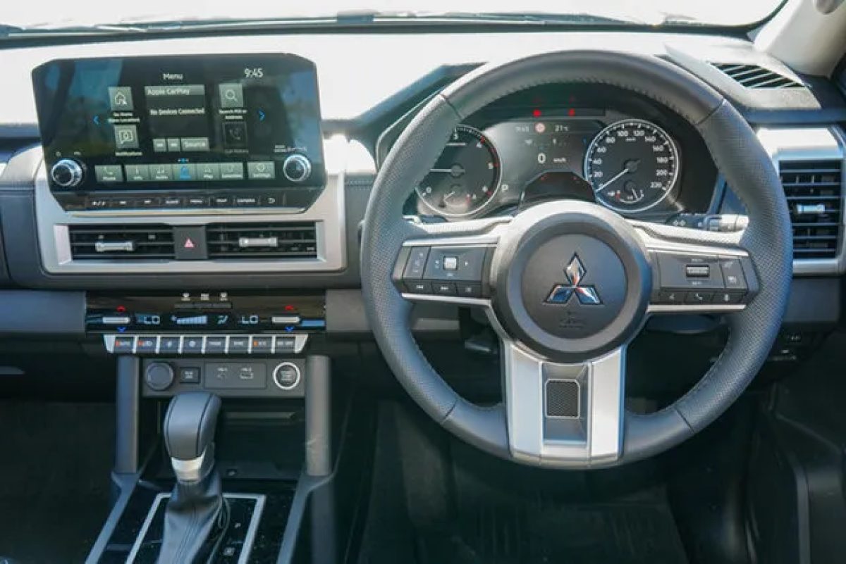 2025 Mitsubishi Triton MV MY25 GLS Double Cab 4x4 Black Mica 6 Speed Sports Automatic Cab Chassis