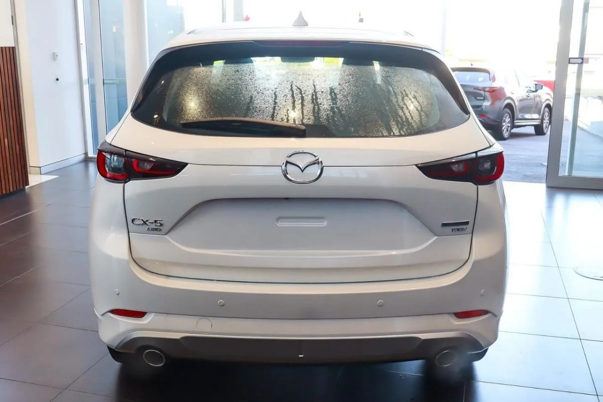 2026 Mazda CX-5 KF4WLA G35 SKYACTIV-Drive i-ACTIV AWD Akera Rhodium White 6 Speed Sports Automatic