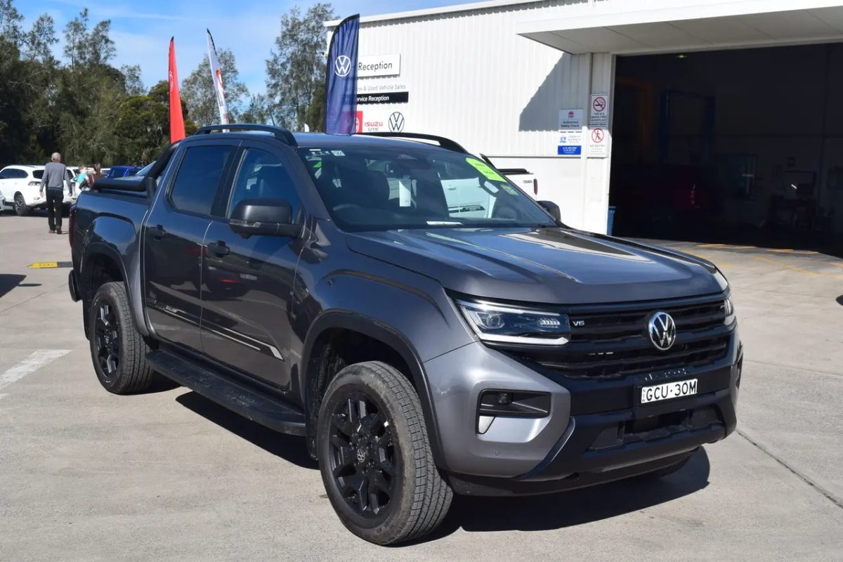 2026 Volkswagen Amarok NF MY26 TDI600 4MOTION Perm Dark Label Dark Grey 10 Speed Automatic Utility