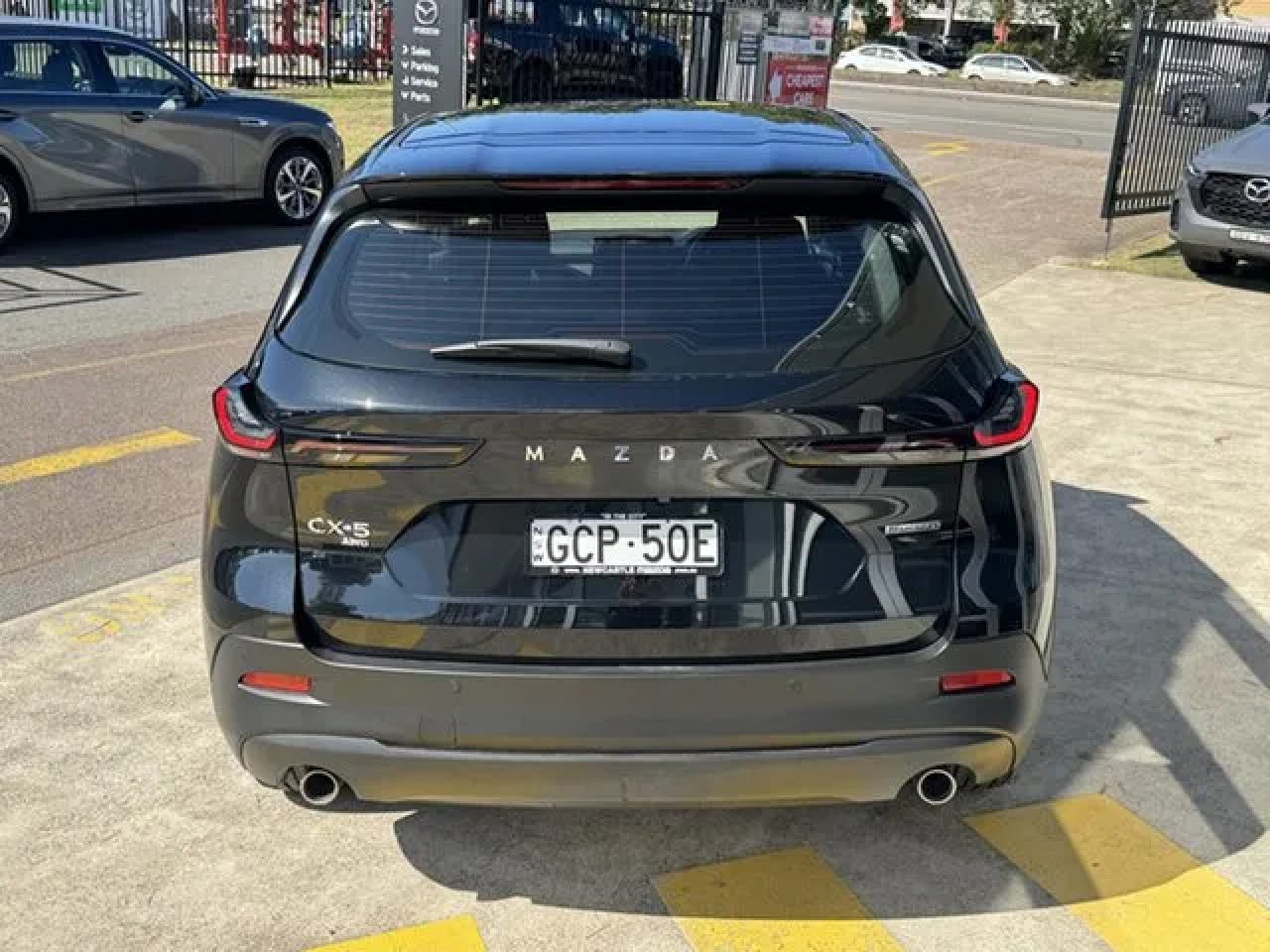 2026 Mazda CX-5 KM0HA0 G25 SKYACTIV-Drive i-ACTIV AWD Pure Jet Black 6 Speed Sports Automatic Wagon