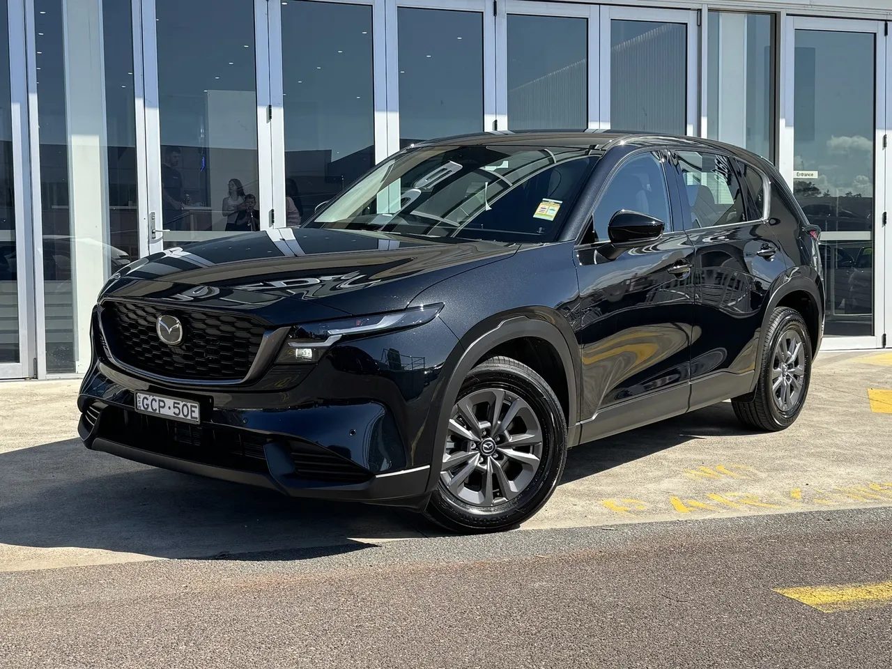 2026 Mazda CX-5 KM0HA0 G25 SKYACTIV-Drive i-ACTIV AWD Pure Jet Black 6 Speed Sports Automatic Wagon