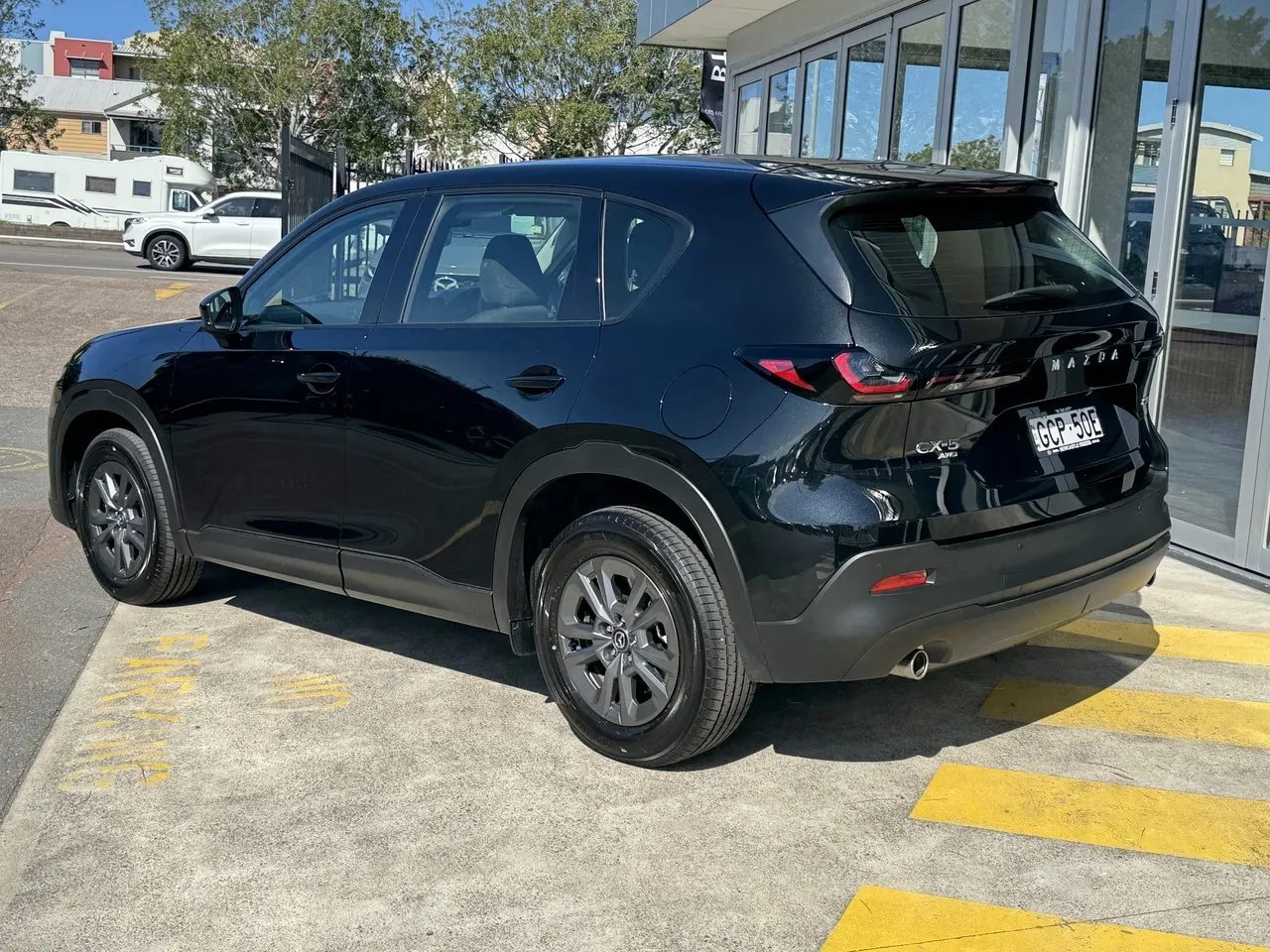 2026 Mazda CX-5 KM0HA0 G25 SKYACTIV-Drive i-ACTIV AWD Pure Jet Black 6 Speed Sports Automatic Wagon