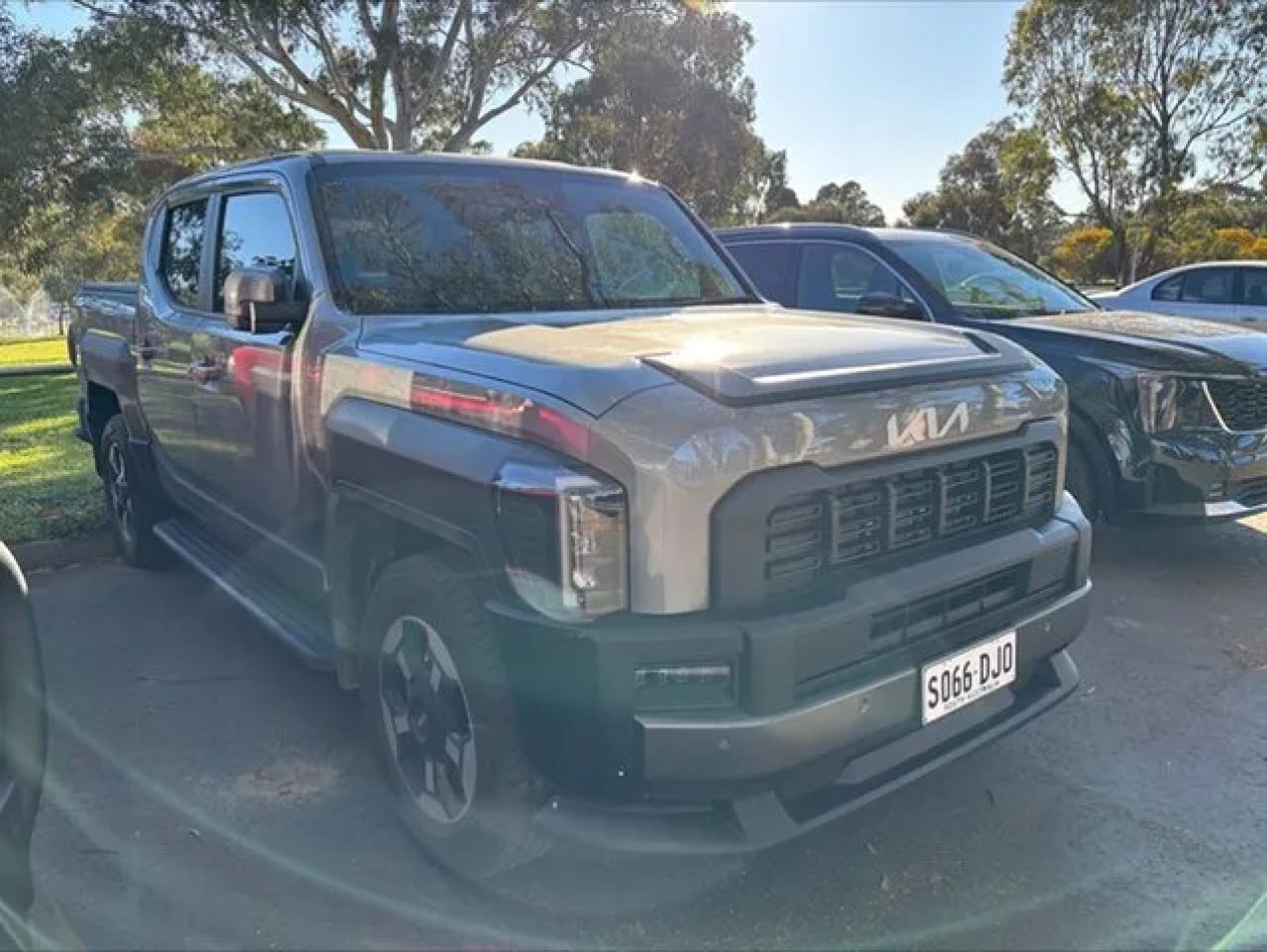 2025 Kia Tasman TK MY26 SX+ Pick-up Double Cab 4X4 Steel Grey 8 Speed Sports Automatic Utility