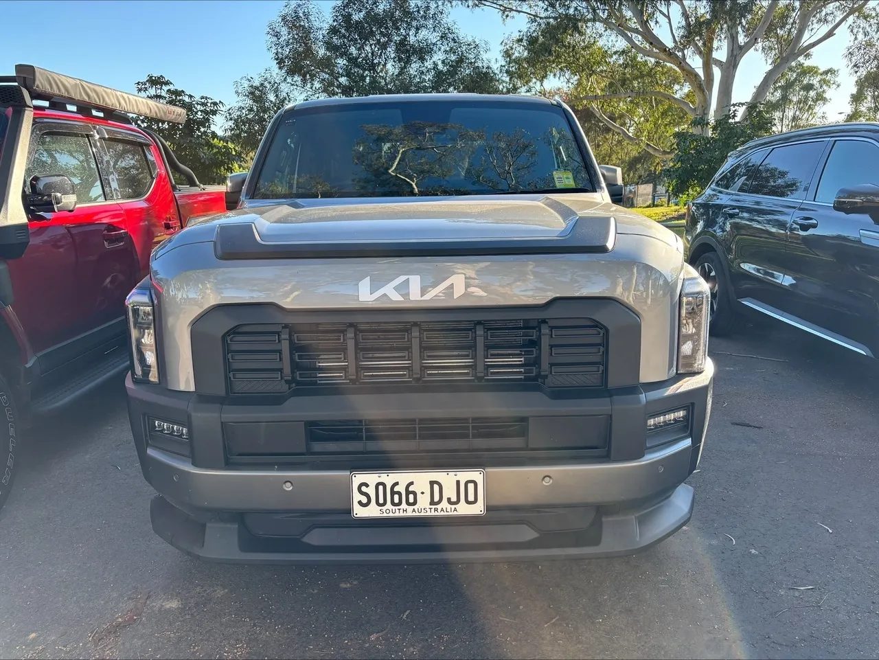 2025 Kia Tasman TK MY26 SX+ Pick-up Double Cab 4X4 Steel Grey 8 Speed Sports Automatic Utility
