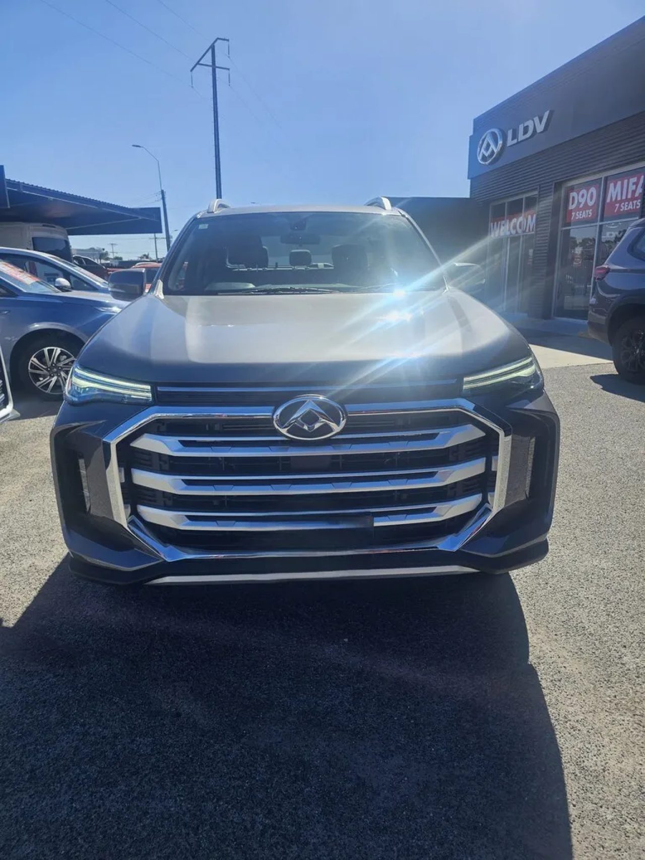 2025 LDV T60 SK8C MY25 Max Pro Lava Grey 8 Speed Sports Automatic Utility