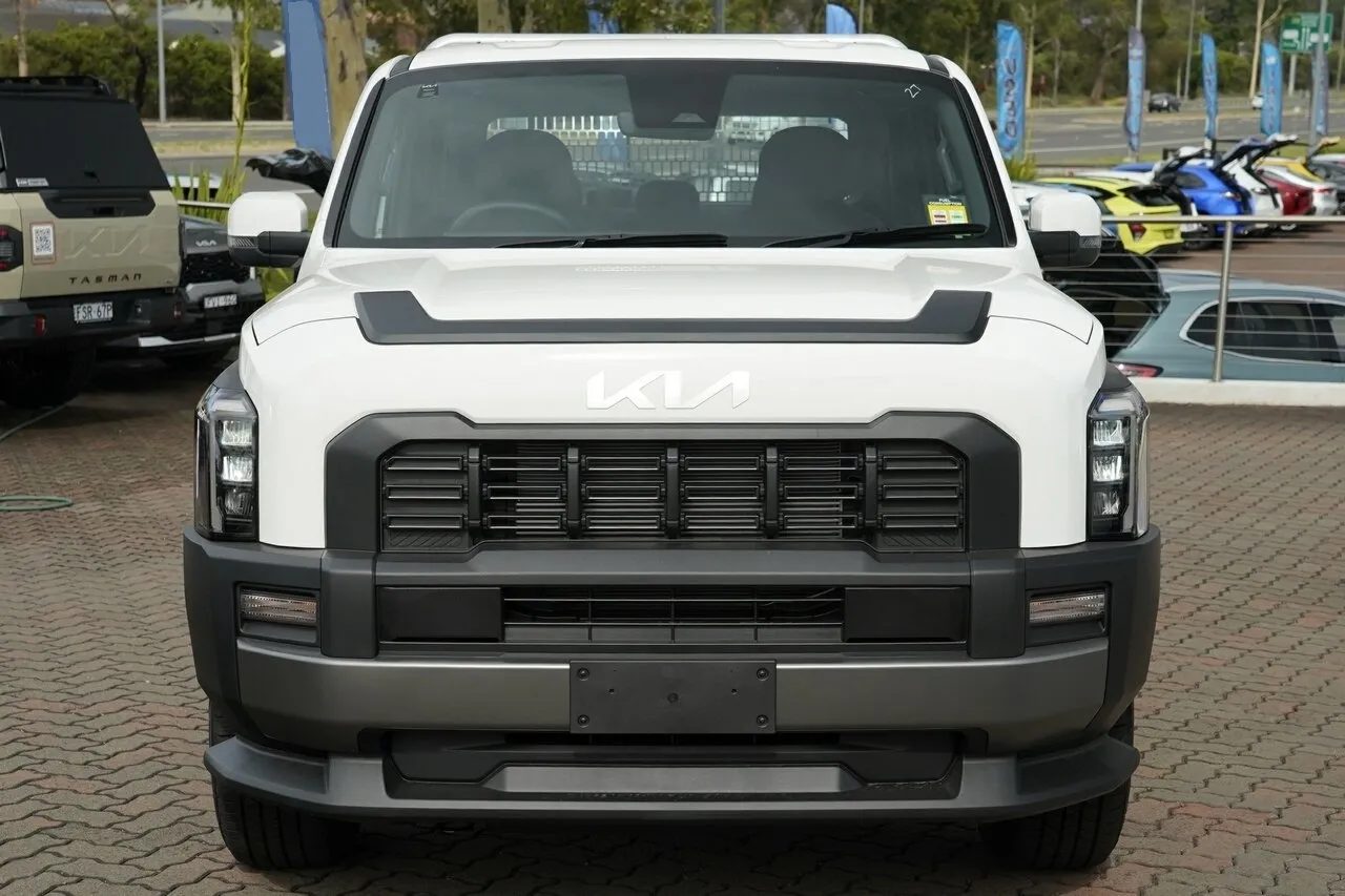 2025 Kia Tasman TK MY26 S Double Cab 4x4 Clear White 8 Speed Sports Automatic Cab Chassis