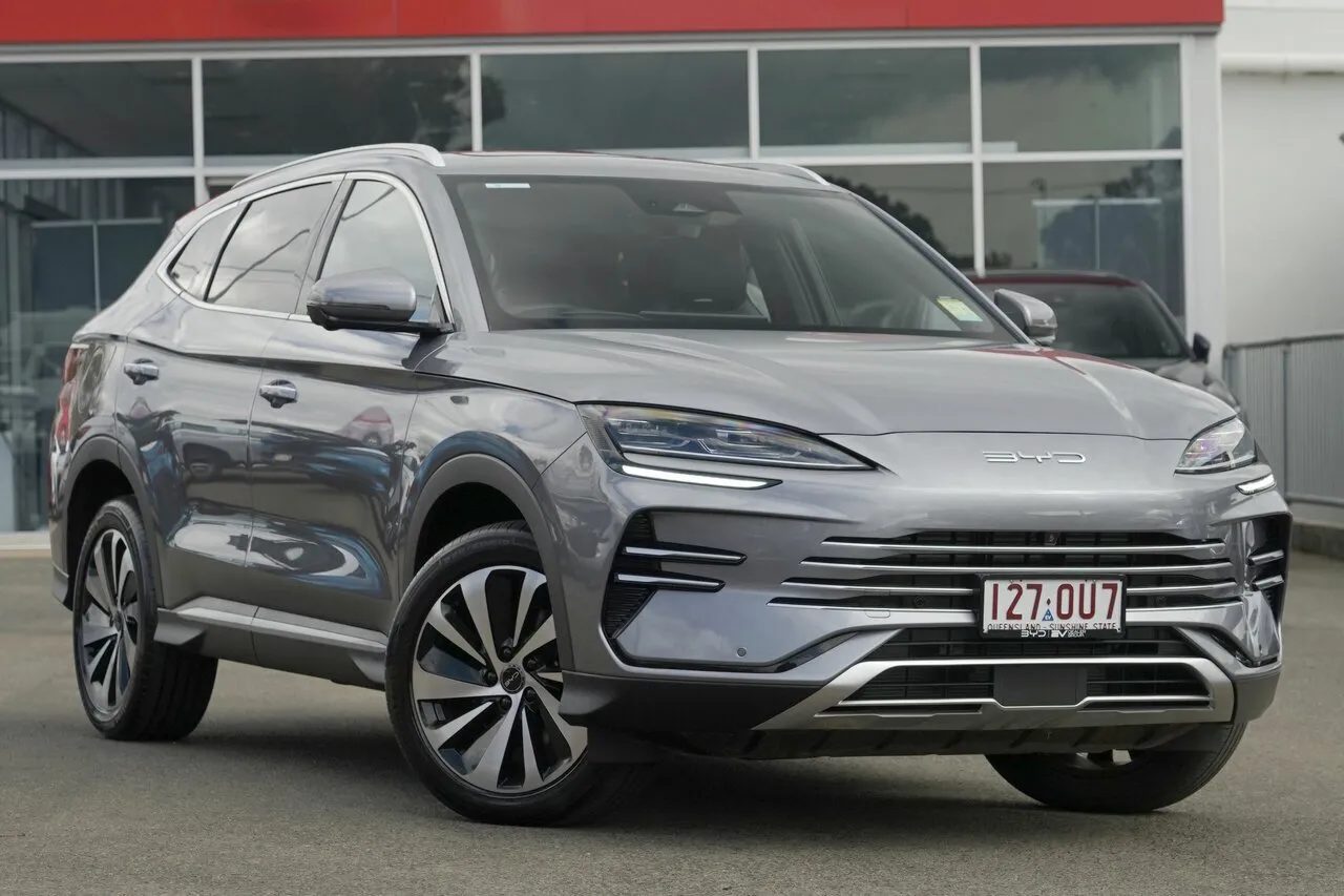 2025 BYD Sealion 6 MY25 Premium AWD Extended Range Grey 1 Speed Automatic Wagon Hybrid